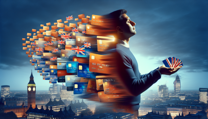 How Much Debt Do You Need to Consolidate: A UK Guide | DCL Individual in the UK unifying multiple debts into a single loan, representing financial relief, with UK skyline.