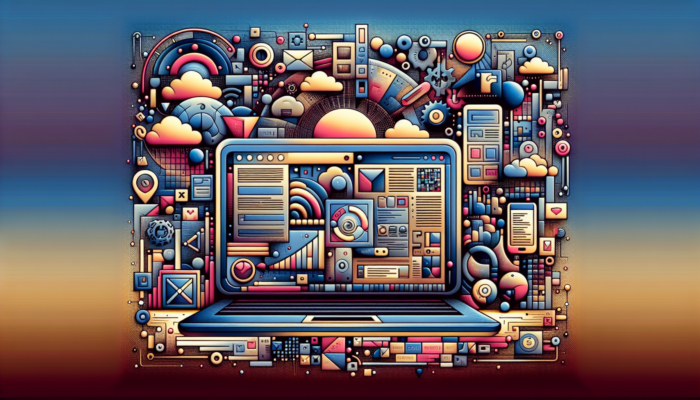 A digital screen displaying an optimised Google business profile featuring a branded name, accurate address, and relevant keywords.