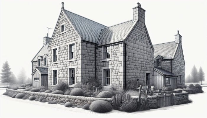 Clermont Gris Limestone for a Charming Fife Farmhouse Look