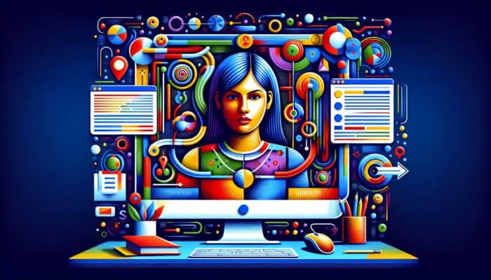 A webmaster analyzing crawl errors in Google Search Console to enhance SEO health.