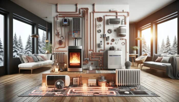 Heating Services in Burnaby: A cozy Burnaby home with various installed and maintained heating systems creating a warm atmosphere in winter.