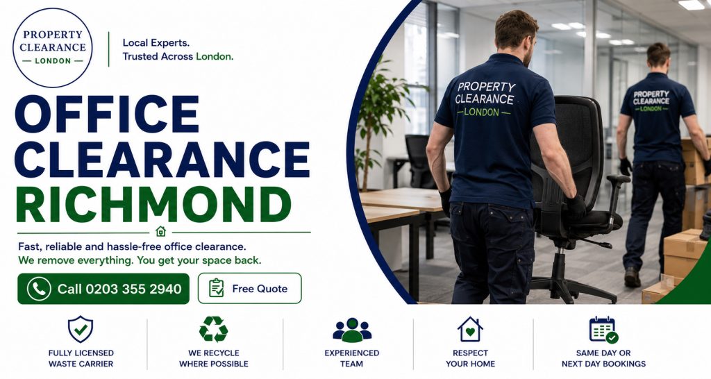 Office Clearance Services in Richmond: Reliable and Trustworthy