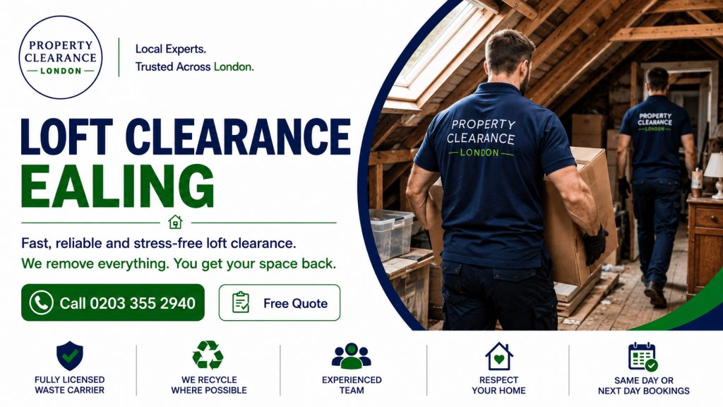 Loft Clearance Services: Professional Help in Ealing