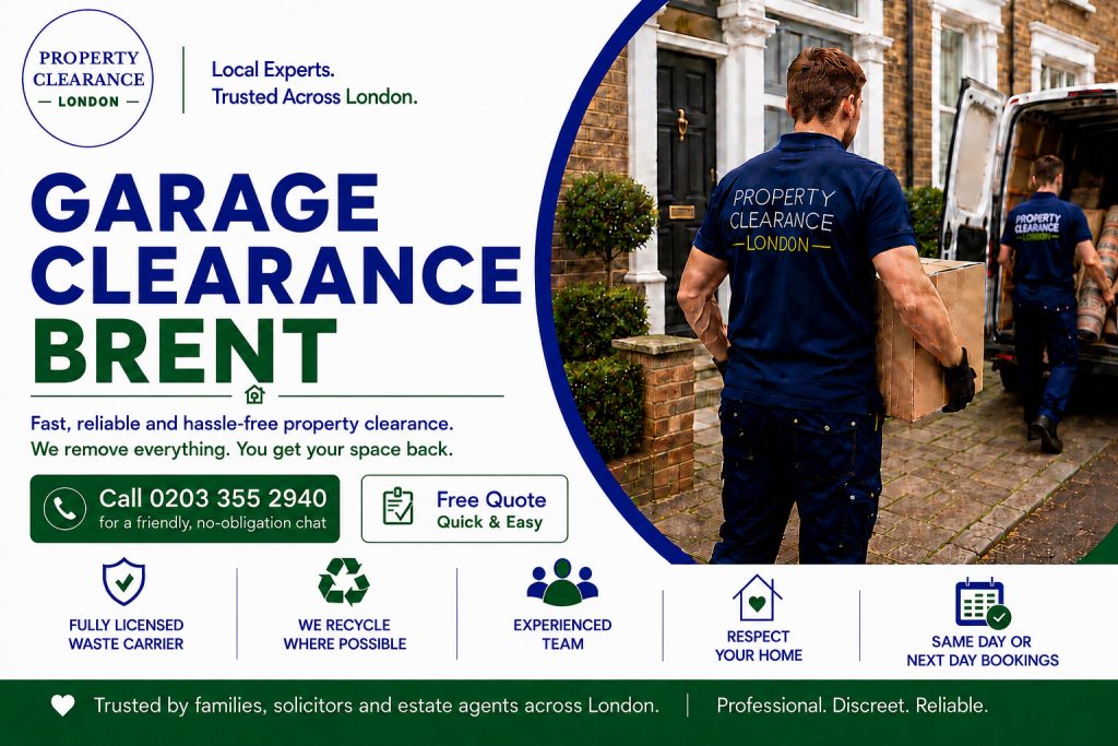Garage Clearance Services in Brent: Reliable Solutions
